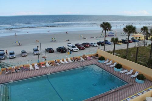 דייטונה ביץ' Daytona Condo With Beautiful Ocean And City View מראה חיצוני תמונה